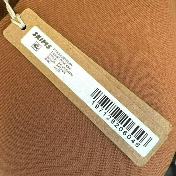 SKIMS Everybody T-Shirt Demi Bra Size 44DD Bronze Underwire BR-UWR-2294 NWT NEW - Picture 4 of 4
